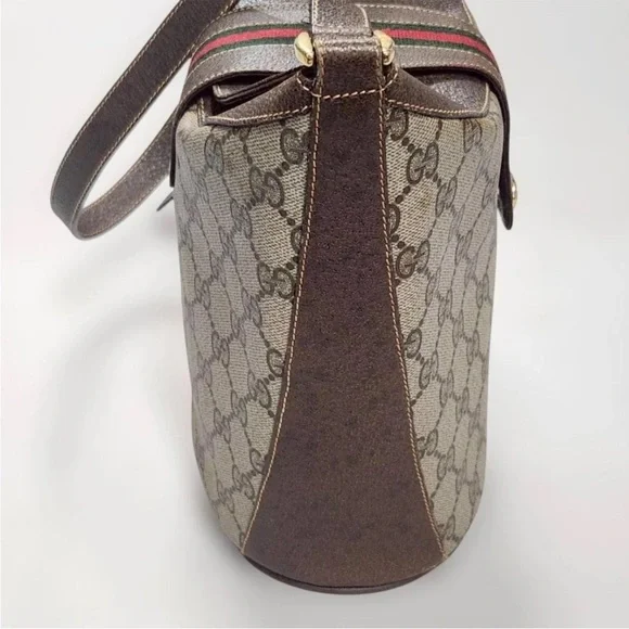 Gucci Brown and Cream Women's Bag - Picture 5 of 16